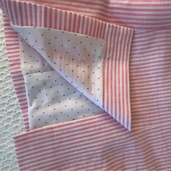 Talbots casual pink striped blazer - lined, patch pockets sz 4P- like new! - Picture 5 of 7